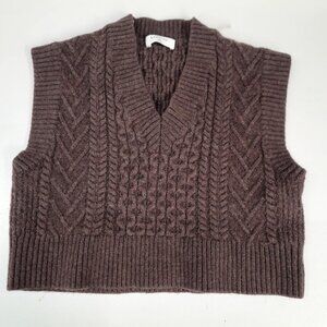 Babaton Fisheman Cable   wool Vest